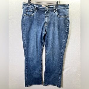 Old Navy Y2K vintage Ultra Low Waist Bootcut Jeans Womens 16 Short Denim 2126